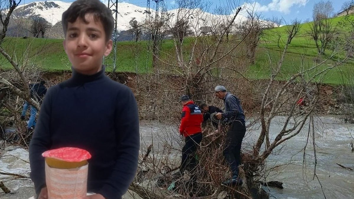 8 yaşındaki Osman'ın derede cansız bedeni bulundu