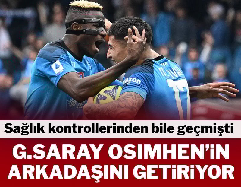 Galatasaray Osimhen'in arkadaşını transfer ediyor!