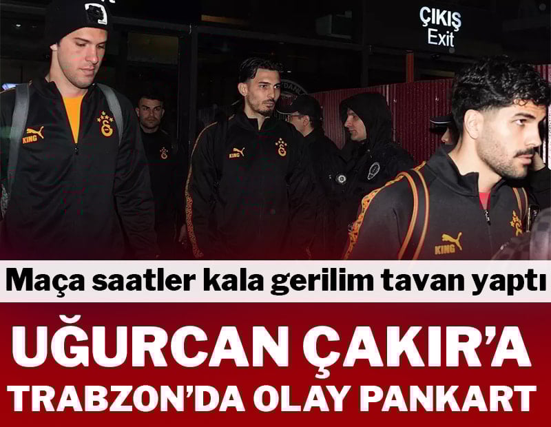 Trabzonspor-Galatasaray maçı öncesi Uğurcan Çakır'a şok tepki