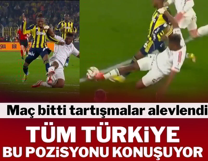 Maç bitti tartışmalar alevlendi! Tüm Türkiye penaltı pozisyonunu konuşuyor
