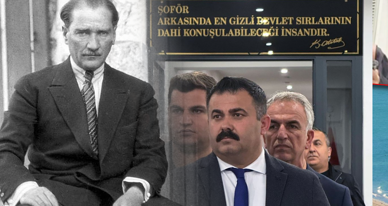 Bu kadarına da pes! Atatürk'e ait olmayan sözü şoförler odasına astılar