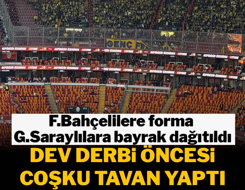 Derbiye saatler kala dakika dakika yaşananlar Sözcü'de