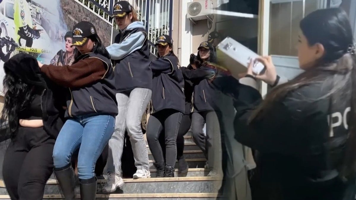 3 ay takip edildi... 23 adrese fuhuş baskını!