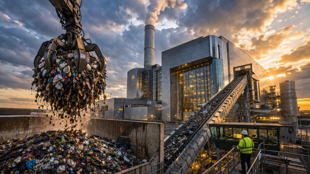 Tonlarca çöp artık enerjiye dönüşecek: 50 bin hanenin elektrik ihtiyacı buradan karşılanacak