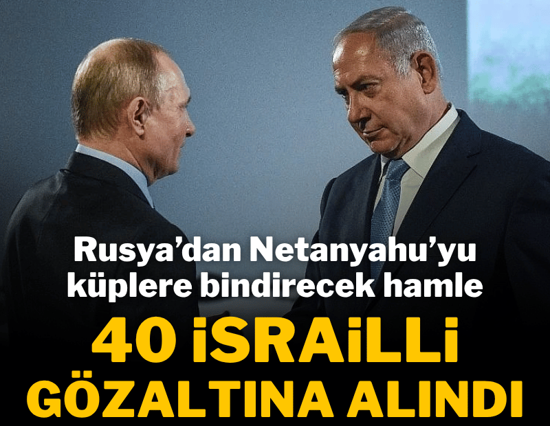 Netanyahu'yu küplere bindirecek hamle!