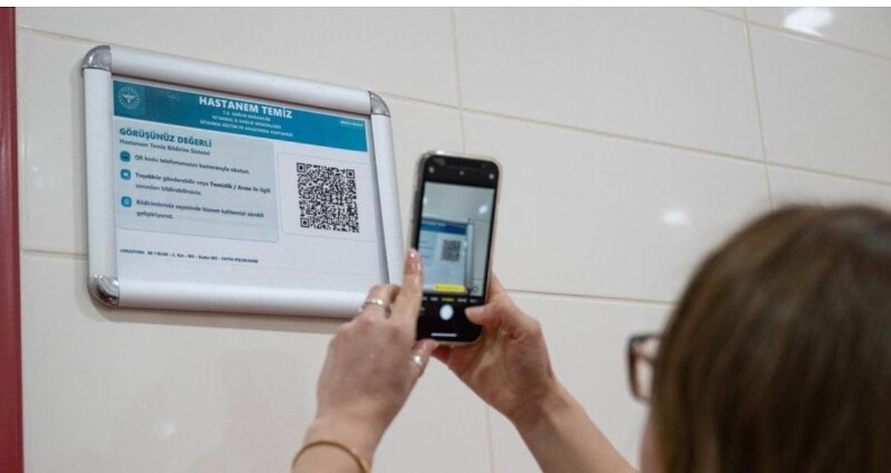 Hastanelerde QR kod dönemi başladı