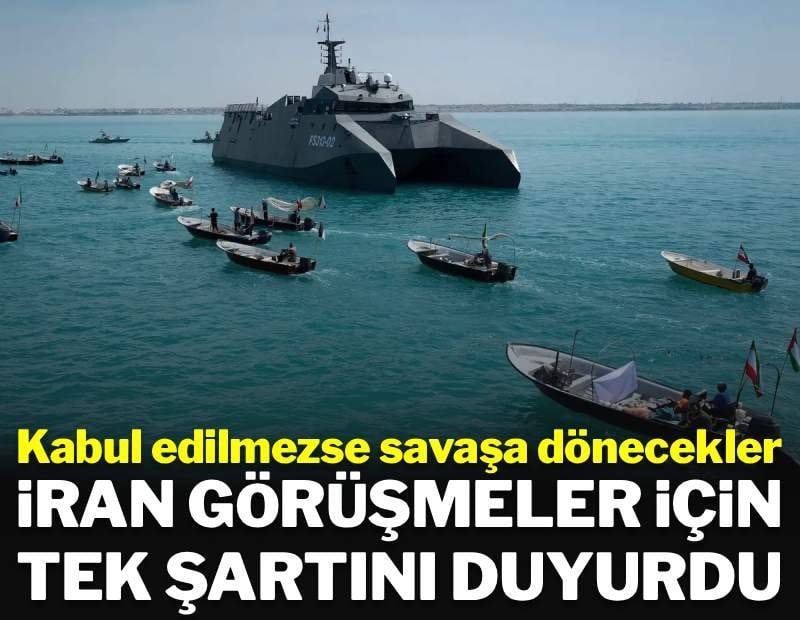 İran görüşmeler için tek şartını duyurdu: Olmazsa saldırıya hazır