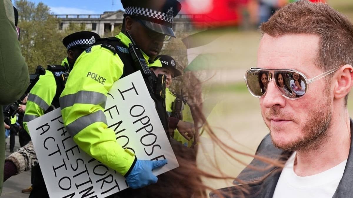 Dünyaca ünlü grubun solistine yaka paça gözaltı