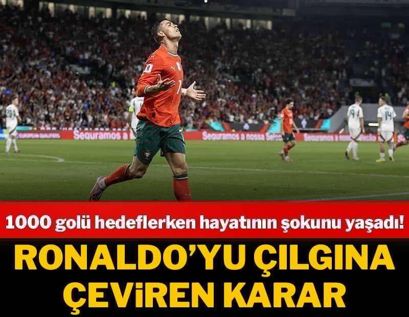 Ronaldo hayatının şokunu yaşadı! Gollerini sildiler