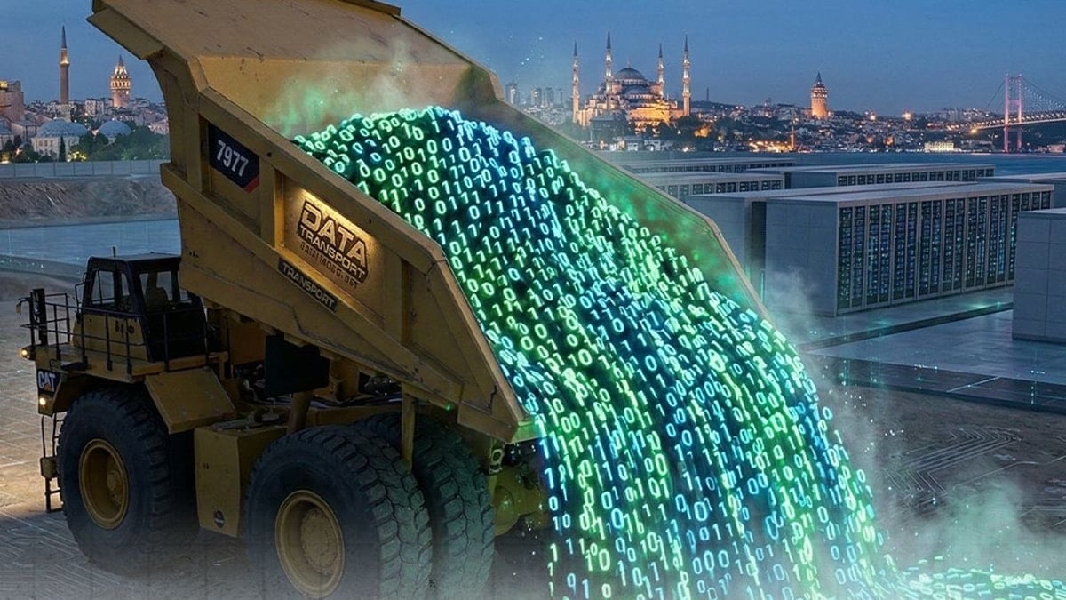 Verileri hafriyat kamyonu ile mi taşıdım