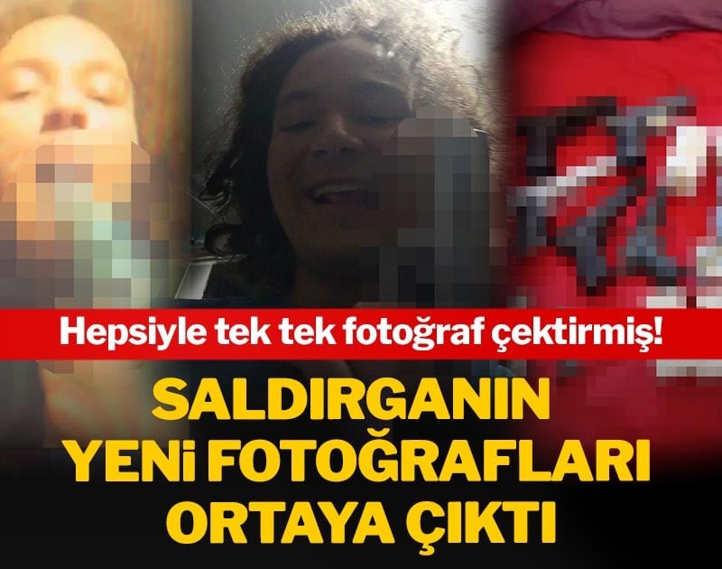 Saldırganın yeni fotoğrafları ortaya çıktı! Hepsiyle tek tek fotoğraf çektirmiş