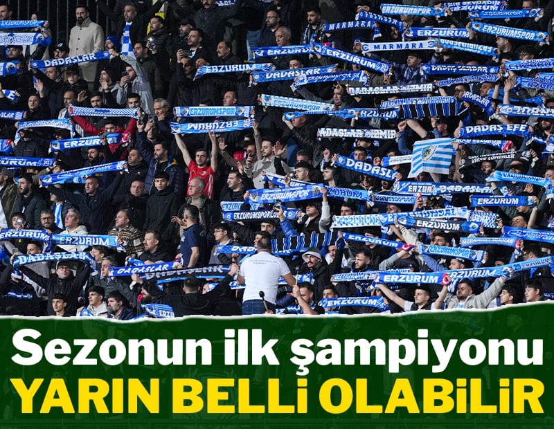 Erzurumspor Süper Lig'e çıkmayı garantileyebilir