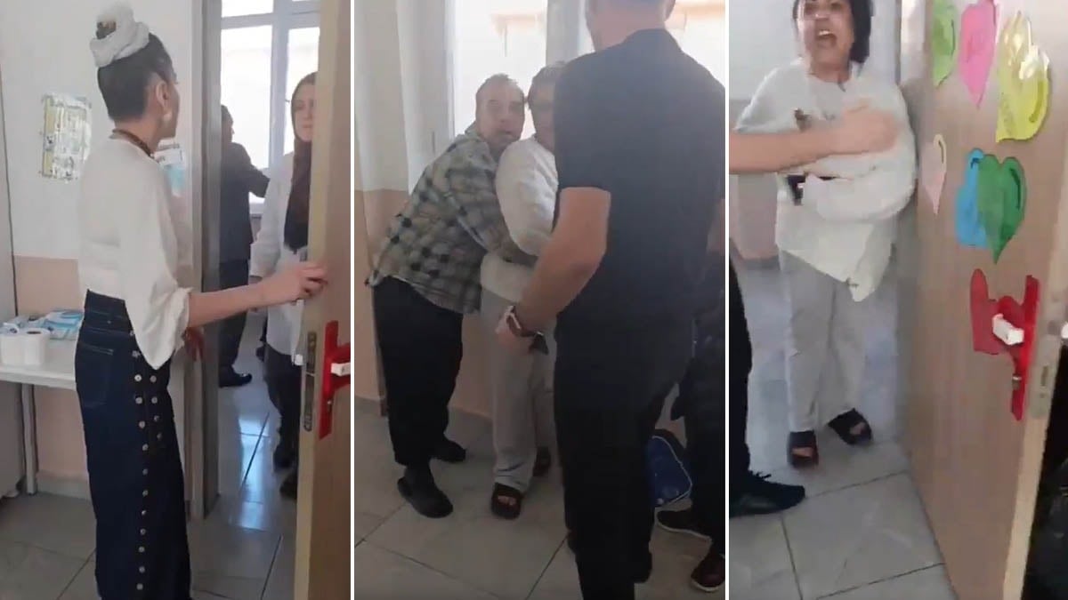 Öğrencinin annesi okulu bastı! Kadın öğretmene ders sırasında saldırı