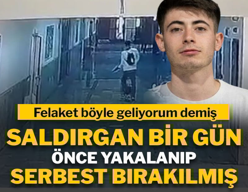 Şanlıurfa saldırganı olaydan bir gün önce yakalanıp serbest bırakılmış