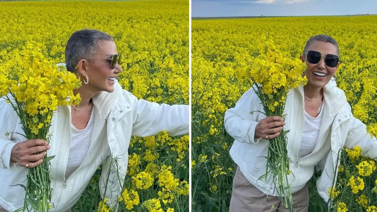 Meme kanseri tedavisi gören Serap Paköz aradığını doğada buldu