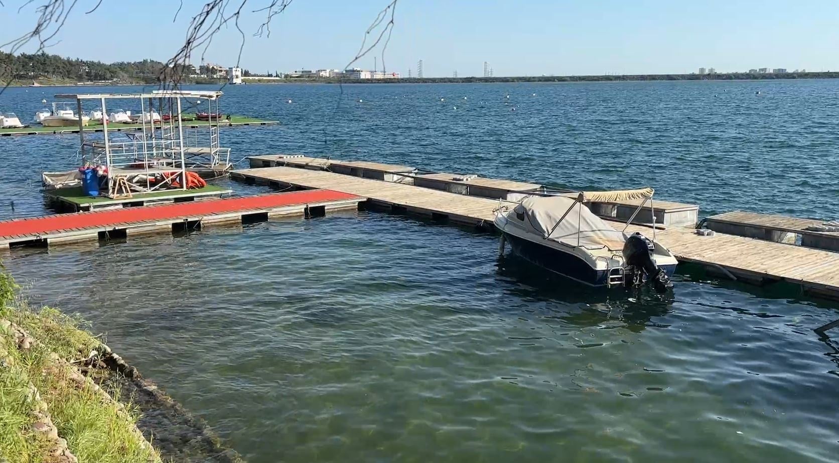 Baraj Gölü'nde kaybolan genç baygın halde bulundu