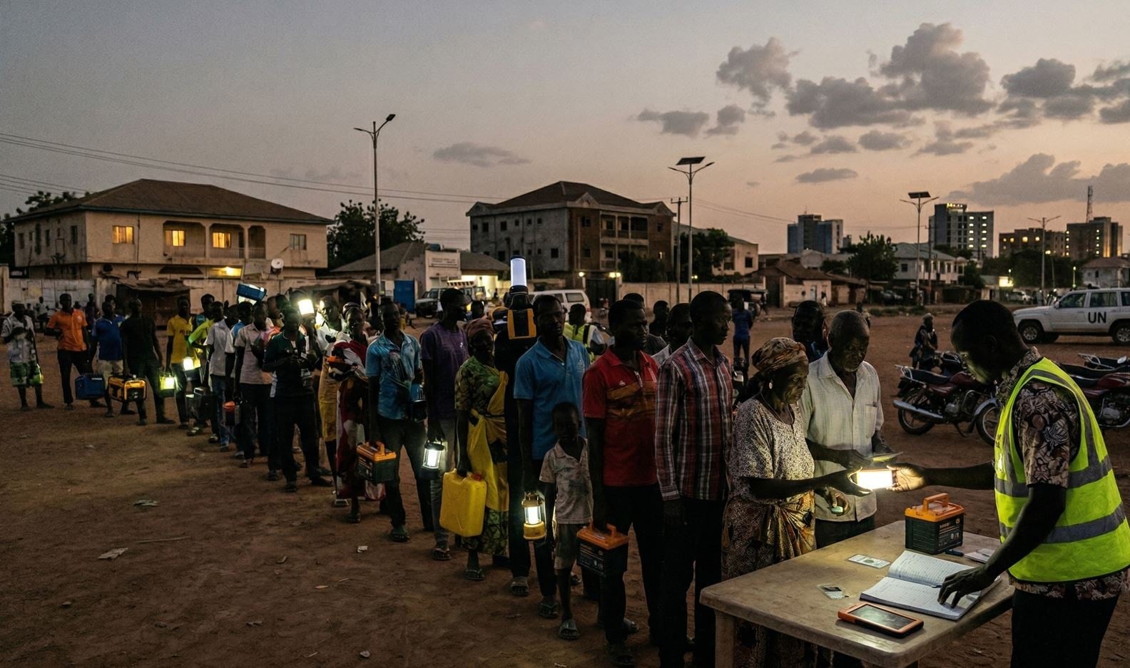 Ülkede elektriği karne ile vermeye başladılar