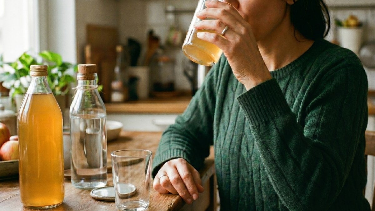 Meğer elma sirkesi bu saatte içilmeliymiş