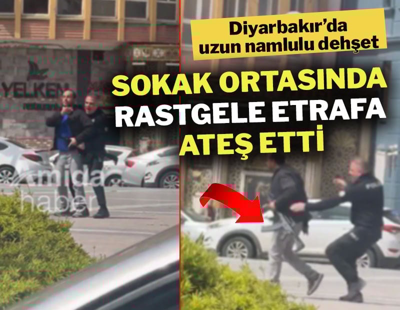 Diyarbakır'da uzun namlulu dehşet