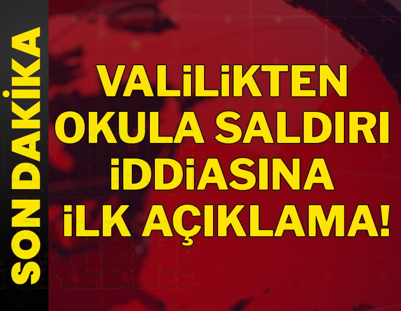 Şanlıurfa'da okulda öğretmene bıçaklı saldırı girişimi