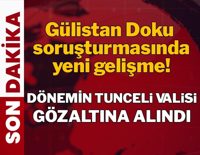 Son dakika... Eski Tunceli Valisi Tuncay Sonel gözaltına alındı