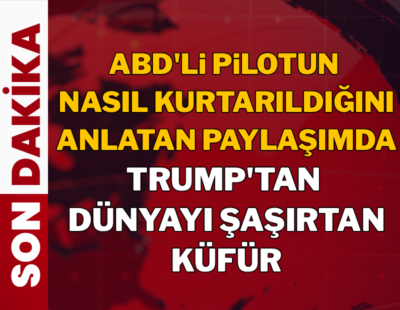 Trump, İran'a küfürlü mesaj yolladı: 'Salı günü...'