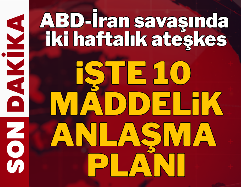 ABD-İran ateşkesi sonrası Trump'tan ilk açıklama 