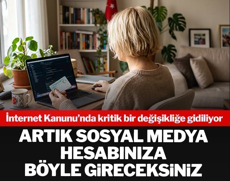 Artık sosyal medya hesabınıza böyle gireceksiniz