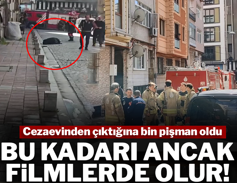 Bu kadarı ancak filmlerde olur dedirtti! Cezaevinden çıktığına bin pişman oldu 