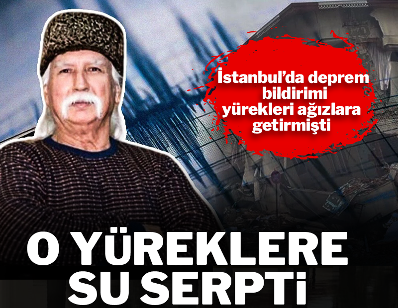 Deprem bildirimi yürekleri ağızlara getirmişti! Şener Üşümezsoy'dan yüreklere su serpen açıklama