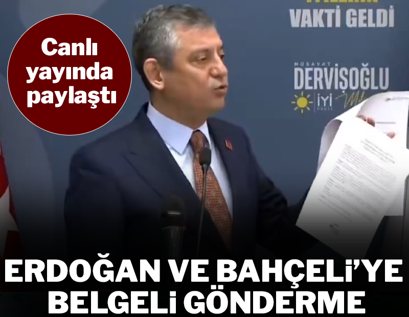 Özgür Özel belgeleri paylaştı: "Ara seçim bu yüzden yapılmıyor"