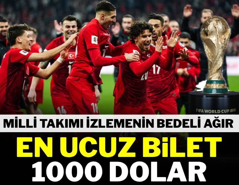 A Milli Takımı izlemenin bedeli ağır! Dünya Kupası biletleri el yakıyor