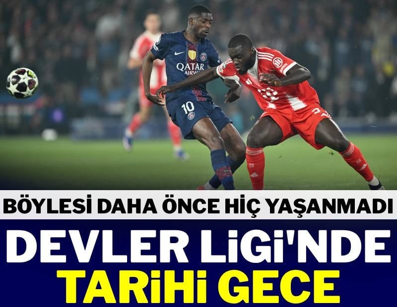 Şampiyonlar Ligi’nde 9 gollü müthiş gece! Yarı finaller tarihinde bir ilk