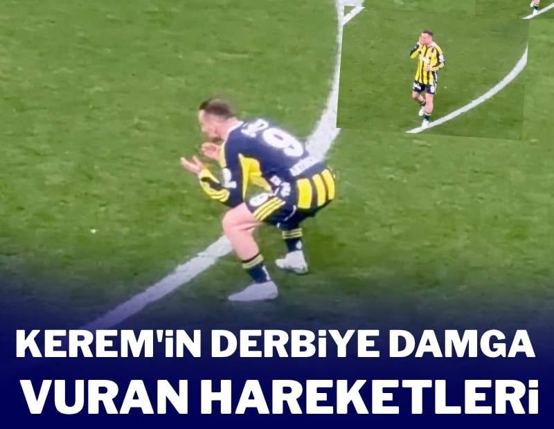 Kerem Aktürkoğlu’nun derbiye damga vuran hareketleri