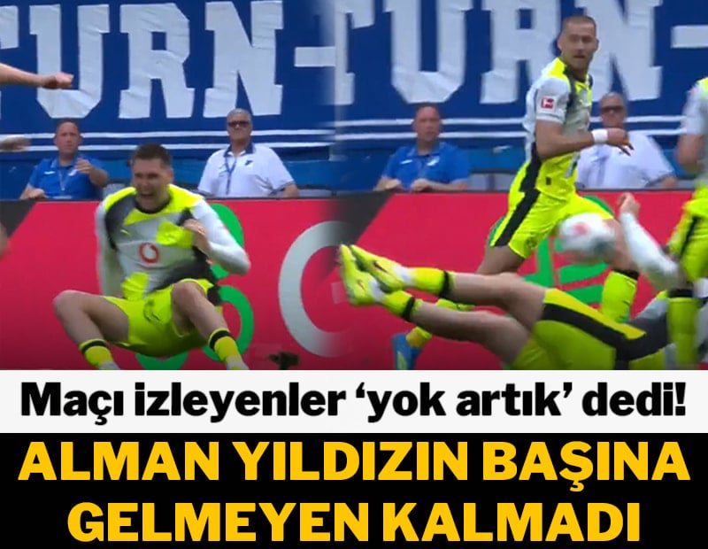 Alman yıldızın başına gelmeyen kalmadı! İzleyenler 'yok artık' dedi