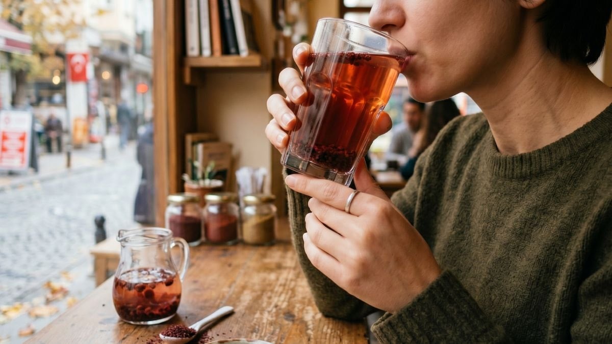 Sumak suyu içenlerde o sorundan eser kalmıyor
