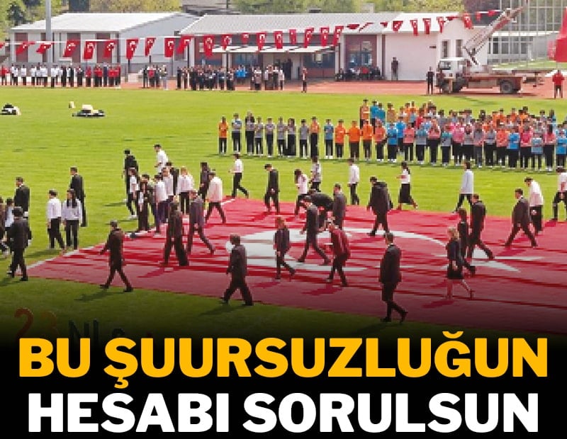 Bu şuursuzluğun hesabı sorulsun