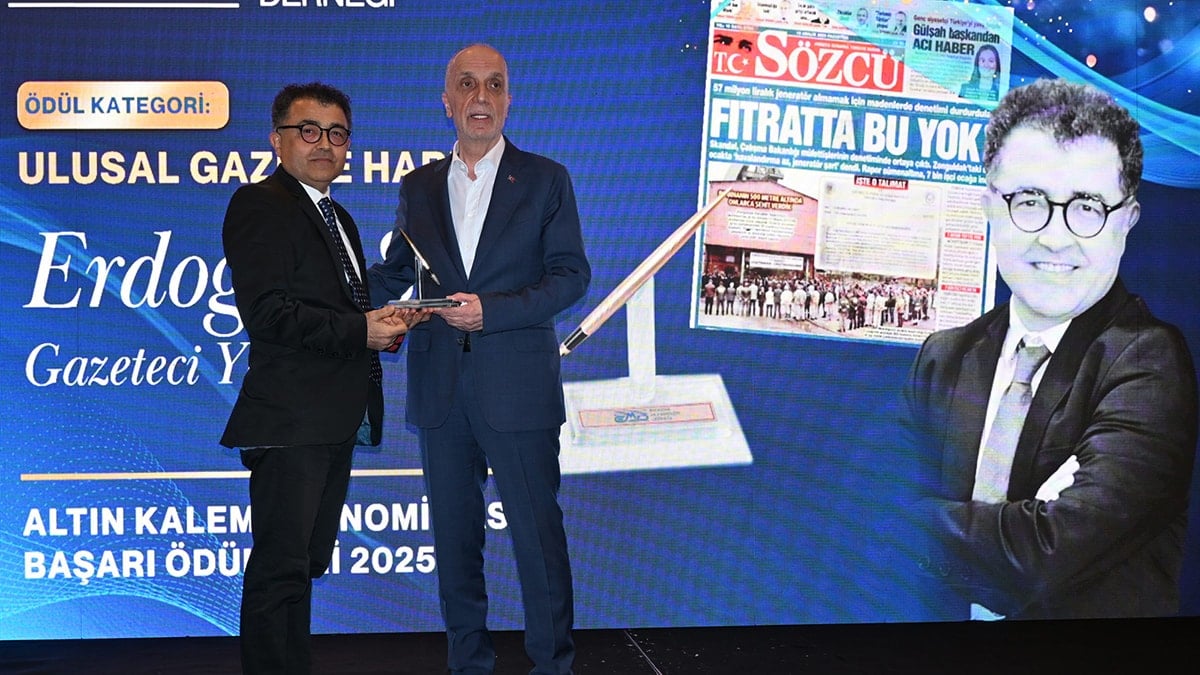 En iyi haber ödülü SÖZCÜ’ye verildi