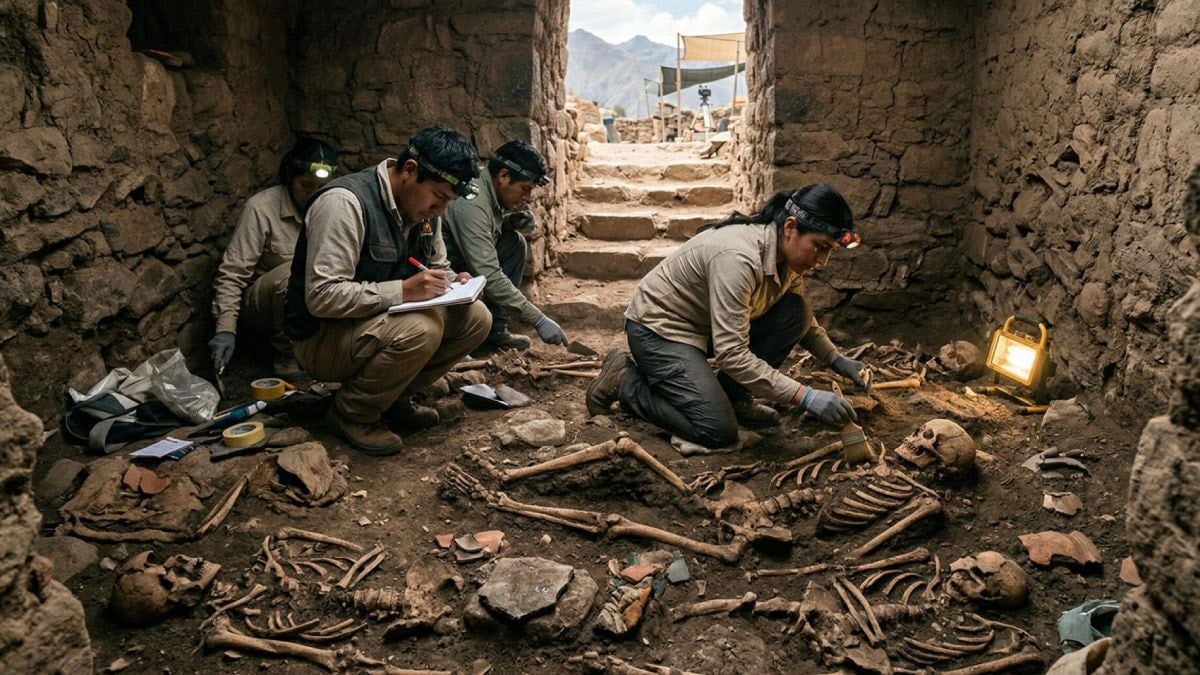Binlerce yıllık tapınakta ürküten keşif: Onlarca kurbanın izine rastlandı