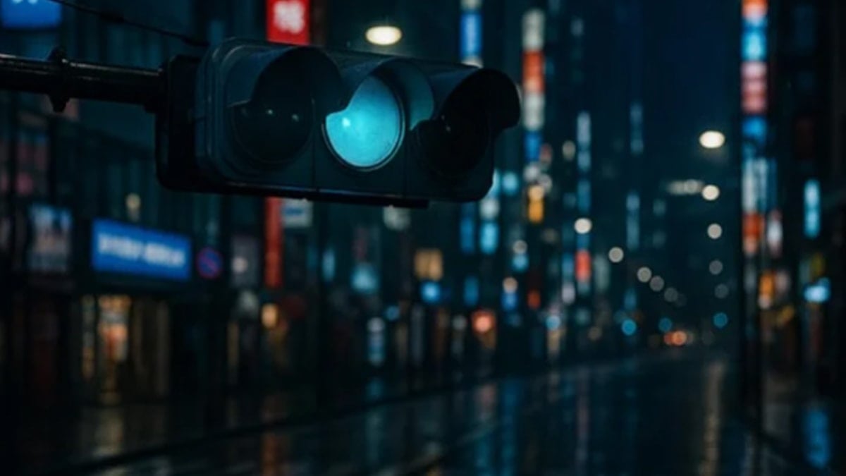 Mavi trafik ışığı kullanan tek ülke