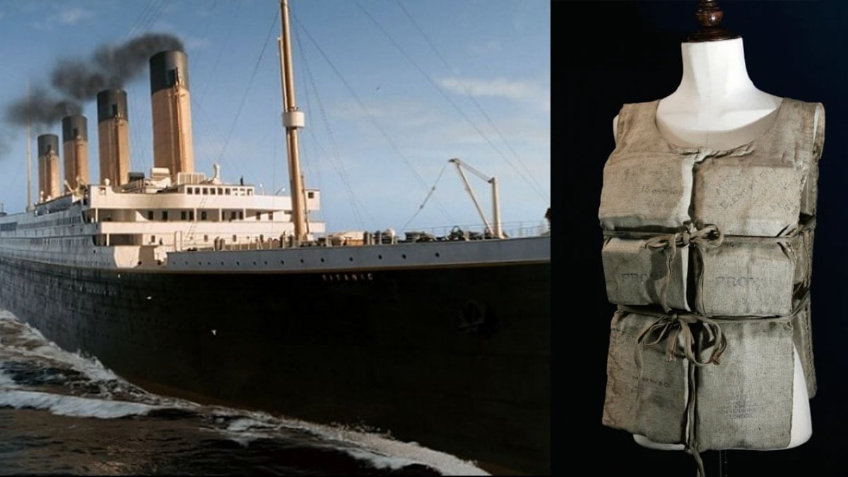 Titanic faciasından kurtulan yolcunun can yeleği rekor fiyata satıldı