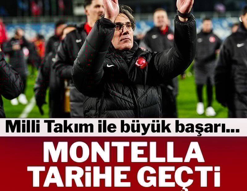 Vincenzo Montella tarihe geçti!