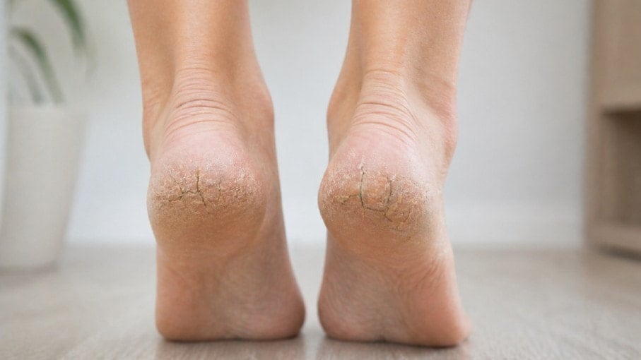 Topuk çatlaklarından kurtulmanın en basit yolu belli oldu: Sadece 15 dakika bekletmek yetiyormuş