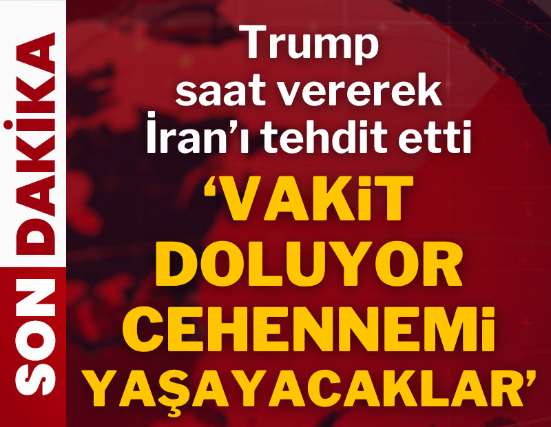 Trump'tan İran açıklaması: Cehennemi yaşayacak