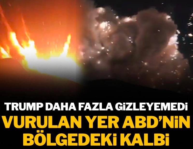 Trump, daha fazla gizleyemedi! Vurulan yer, ABD'nin bölgedeki kalbi