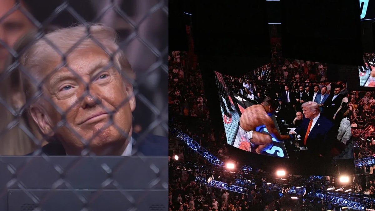 Dünyanın gözü İslamabad’da iken: Trump kafes dövüşünde görüntülendi