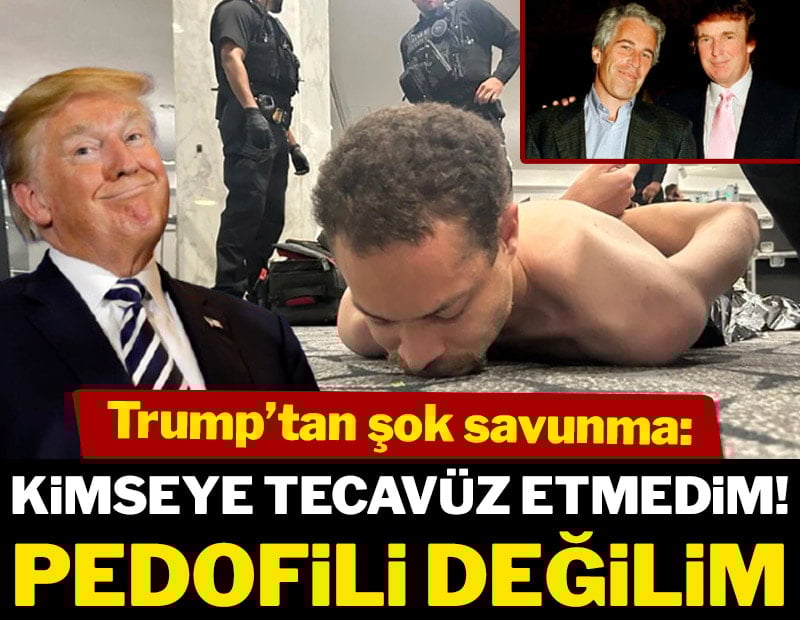 Trump’tan şok savunma: Pedofili Değilim, kimseye tecavüz etmedim!