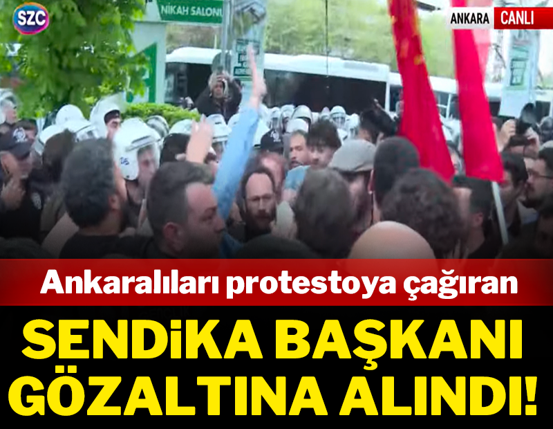 Ankara'da yüksek tansiyon: Madenciler barikatı aştı!