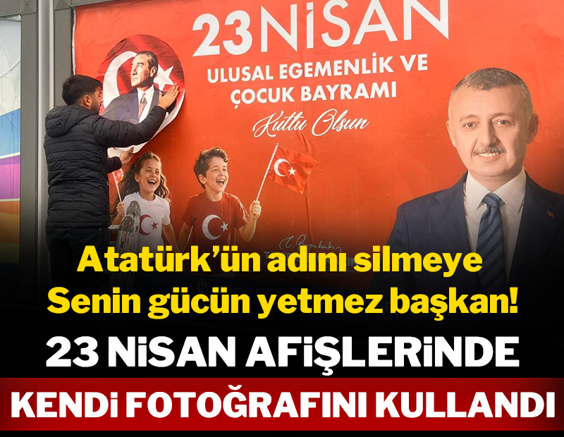 AKP’li başkan Atatürk’ü yok saydı, CHP’li gençler gereğini yaptı!