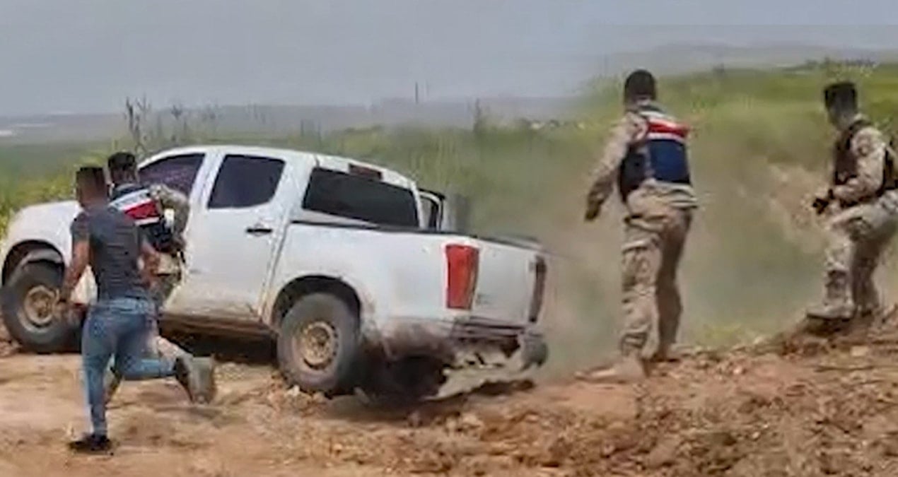 Kar maskeli kişiler 10 km kovalandı! Türkiye Suriye sınırında hareketli anlar
